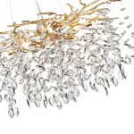 Подвесная люстра Odeon Light ODL24 521 4969/10 G9 10*40W DELICA 