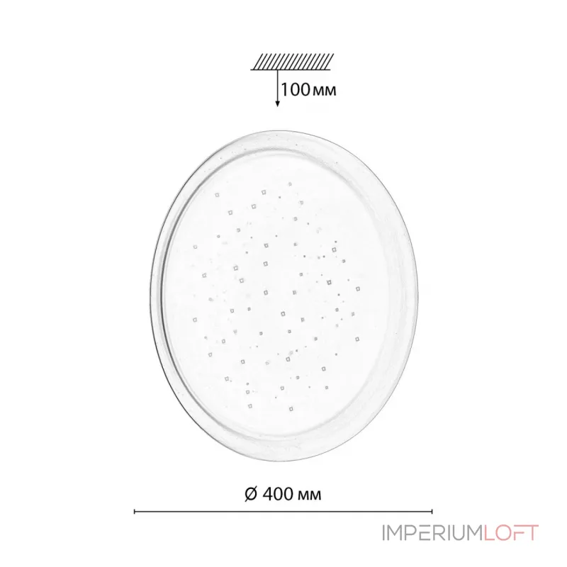 Настенно-потолочный светильник Сонекс Pale 7774/DLN от ImperiumLoft