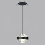 Подвесной светильник Odeon Light L-VISION ODL24 391 5031/6L LED 6W 4000K 432лм KLOT Прозрачный