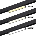 Трековый светодиодный светильник с переключателем цветовой темперетуры Novotech Vector 359950 от ImperiumLoft