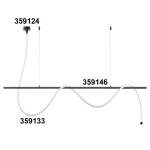 База - подвес для светильников 359128-359133 RAMO Novotech KONST NT23 189 359146 IP20 RAMO от ImperiumLoft
