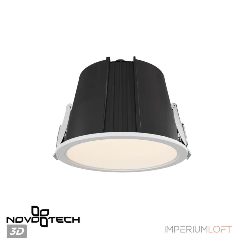 Встраиваемый светодиодный светильник Novotech Spot 6655/12GL3 от ImperiumLoft