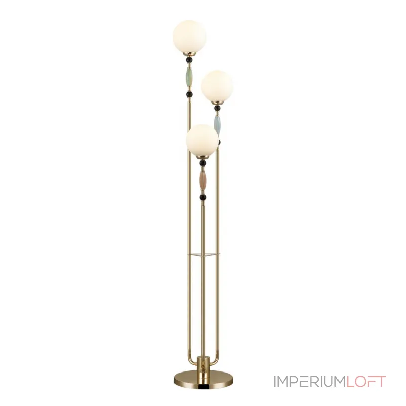 Напольный светильник Odeon Light MODERN ODL_EX24 83 5405/3F E14 3*40W PALLE Белый от ImperiumLoft