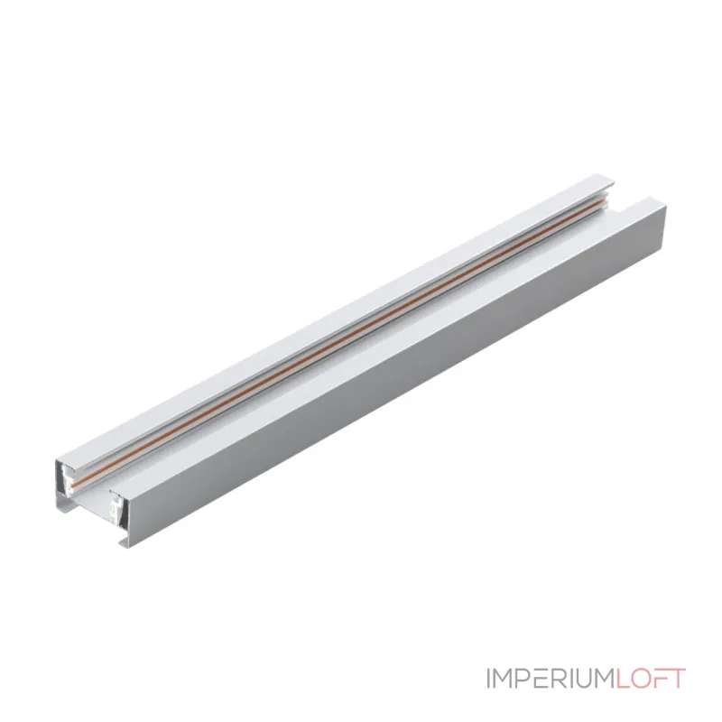 Шинопровод однофазный двухжильный с токопроводом и заглушкой 3м Novotech Base 135297 от ImperiumLoft