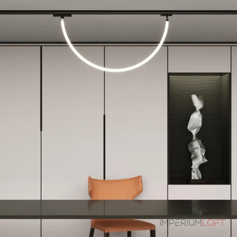 Трековый однофазный двухжильный адаптер для светильников 359128-359133 RAMO Novotech KONST NT23 089 359126 IP20 15-40W 170-265V RAMO от ImperiumLoft