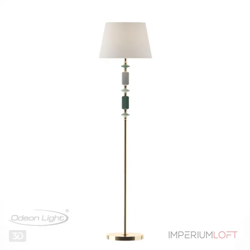 Торшер E27 1*60W 4861/1FA CANDY 4861/1FA CLASSIC ODL_EX22 113 Золотой от ImperiumLoft