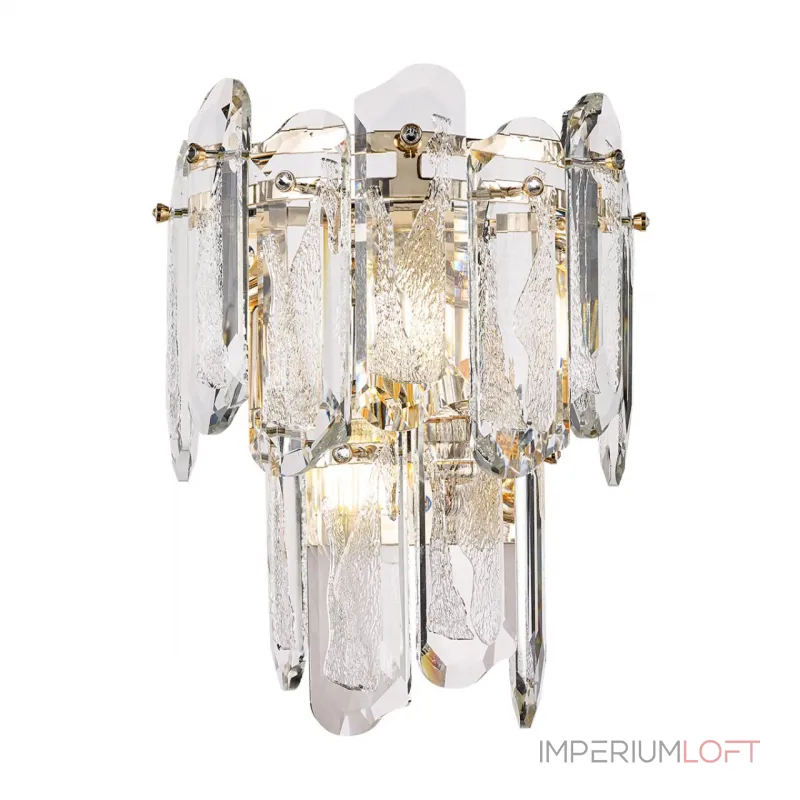 Настенный светильник Odeon Light HALL ODL24 503 5069/2W E14 2*40W BULLON Прозрачный от ImperiumLoft Настенный светильник Odeon Light HALL ODL24 503 5069/2W E14 2*40W BULLON Прозрачный от ImperiumLoft