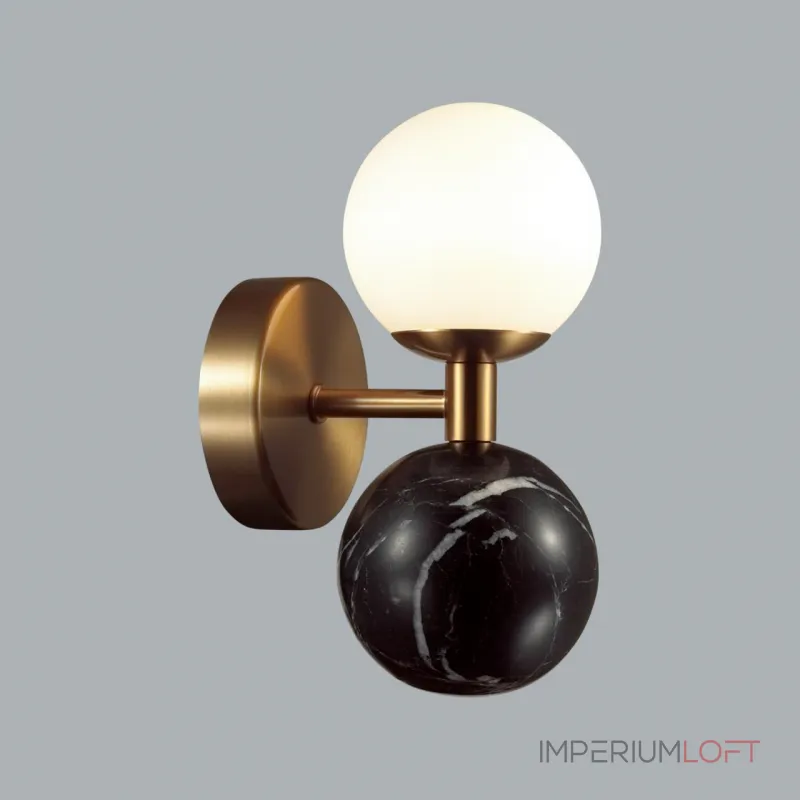 Настенный светильник Odeon Light Midcent 7010/1B от ImperiumLoft