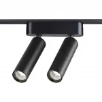 Трековый светильник SMAL Novotech SHINO NT23 048 359252 IP20 LED 14W 48V 1260Лм 3000К SMAL Чёрный от ImperiumLoft