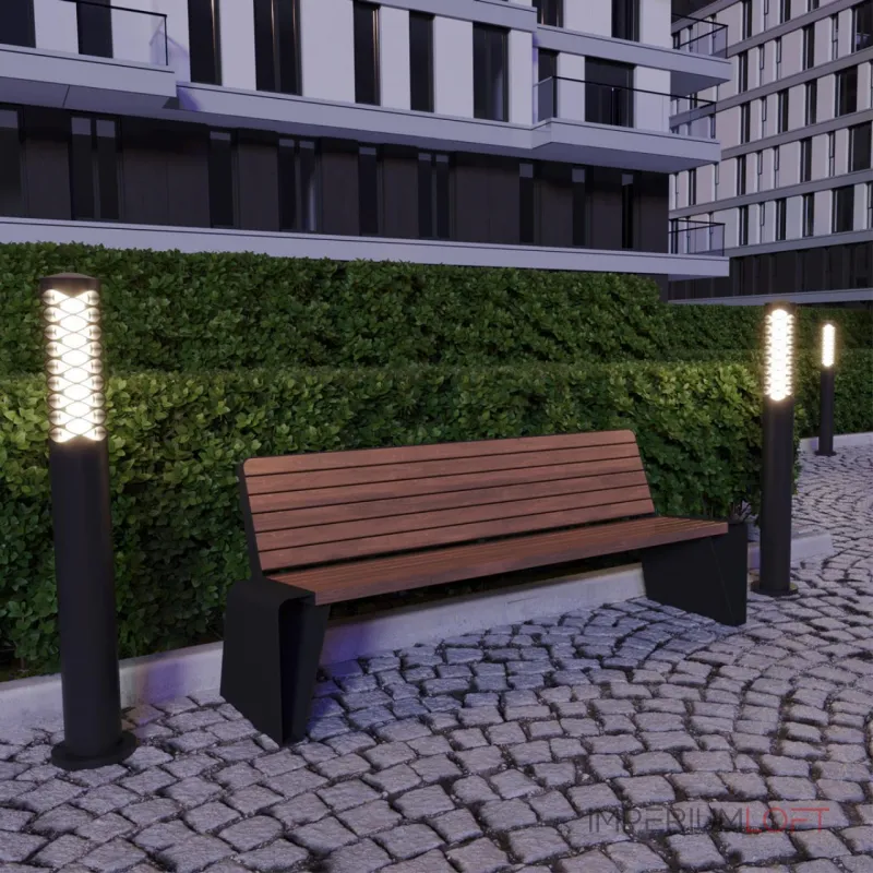 Светильник ландшафтный Novotech STREET NT24 000 359282 IP65 LED 4000K 24W 185-265V NETZ Чёрный от ImperiumLoft