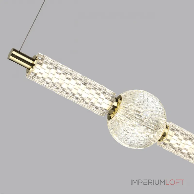 Подвесной светильник Odeon Light L-VISION ODL24 467 5008/28L LED 28W 4000K 2340лм CRYSTAL 