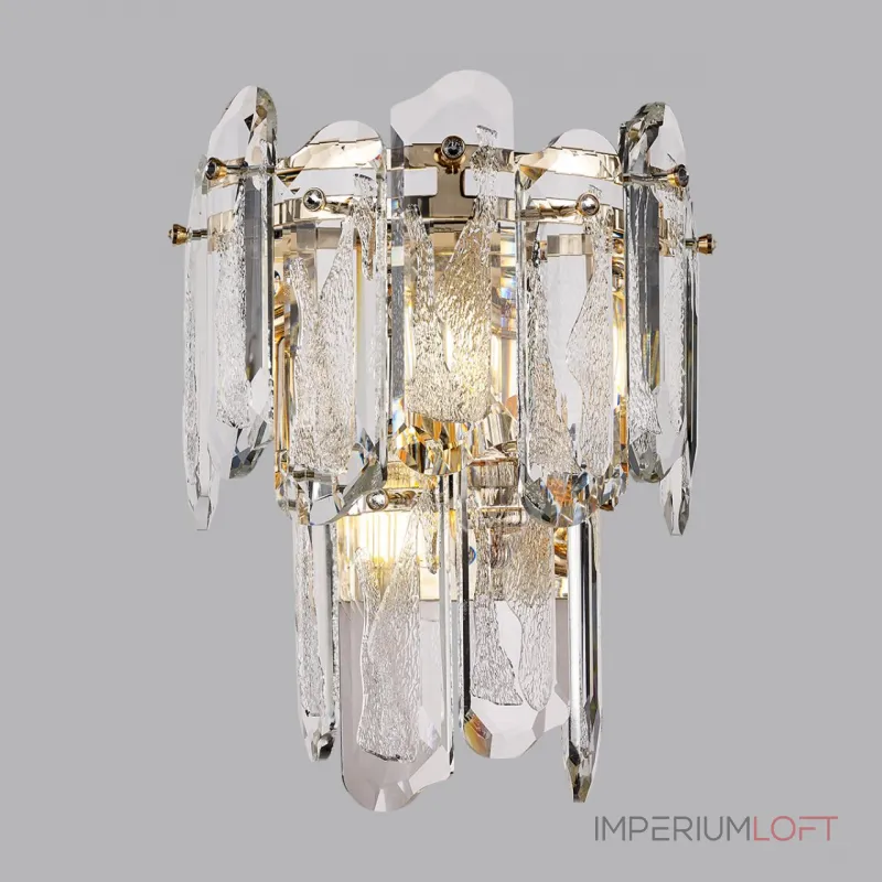 Настенный светильник Odeon Light HALL ODL24 503 5069/2W E14 2*40W BULLON Прозрачный от ImperiumLoft Настенный светильник Odeon Light HALL ODL24 503 5069/2W E14 2*40W BULLON Прозрачный от ImperiumLoft