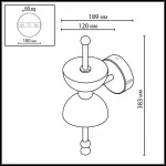 Настенный светильник Odeon light L-vision 6685/7WL от ImperiumLoft
