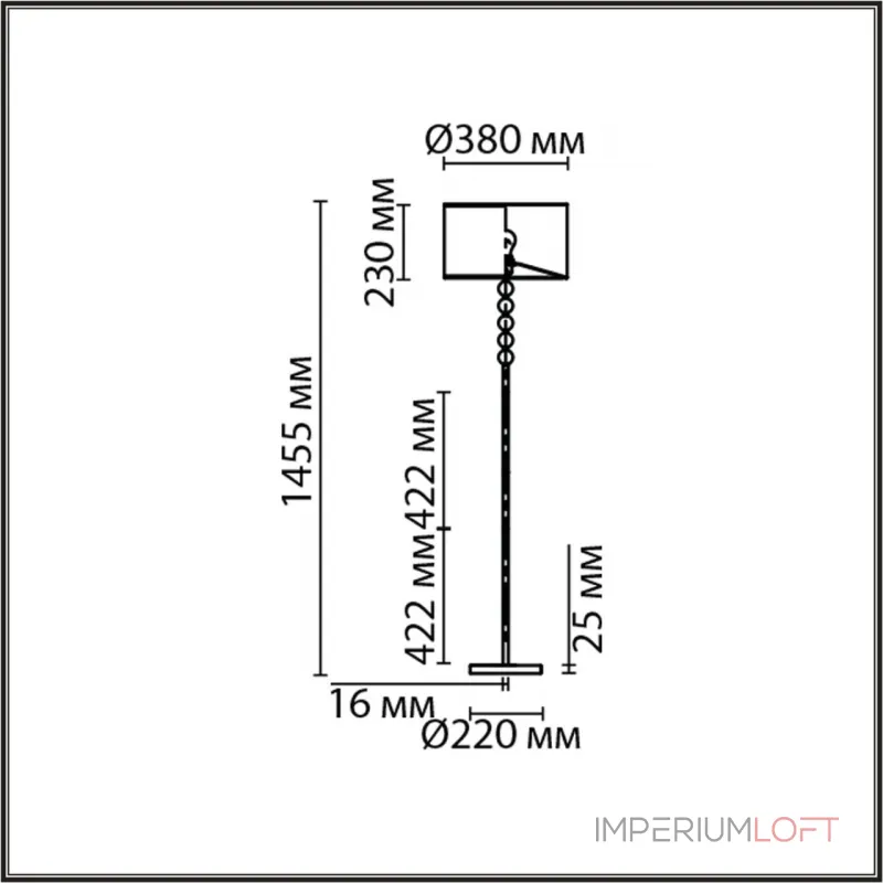 Торшер Lumion Neoclassi 5091/20WL от ImperiumLoft Торшер Lumion Neoclassi 5091/20WL от ImperiumLoft