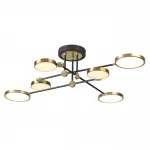 Потолочный светильник IP20 LED 55W 2615Лм DENZEL 4320/60CL MIDCENT ODL22 213 Черный от ImperiumLoft