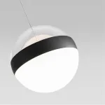 Подвесной светильник Odeon Light L-VISION ODL24 389 5075/12L LED 12W 4000K 600лм RONI Чёрный