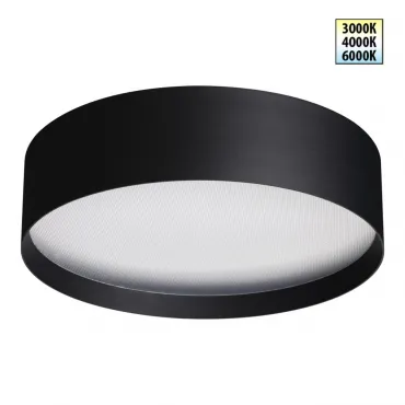 Светильник накладной светодиодный с переключателем цветовой температуры Novotech Over 359601 Светильник накладной светодиодный с переключателем цветовой температуры Novotech Over 359601