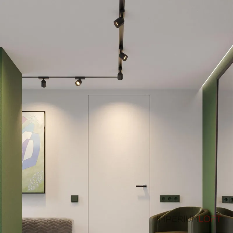 Светильник светодиодный однофазный трехжильный трековый Novotech Port 359807 от ImperiumLoft