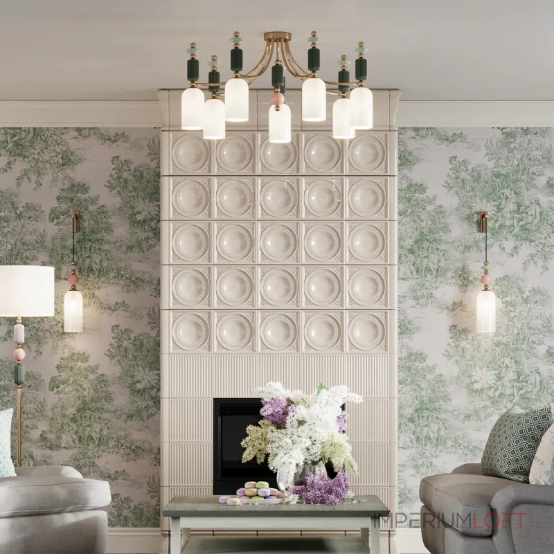 Торшер E27 1*60W 4861/1F CANDY 4861/1F CLASSIC ODL_EX22 112 Золотой от ImperiumLoft