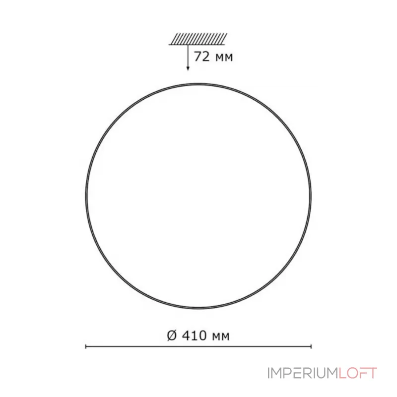 Настенно-потолочный светильник Сонекс Pale 2051/DLN от ImperiumLoft