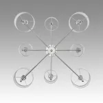 Люстра на штанге Lumion Classi 6589/8C