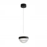 Подвесной светильник Odeon Light L-VISION ODL24 389 5075/9L LED 9W 4000K 480лм RONI Чёрный