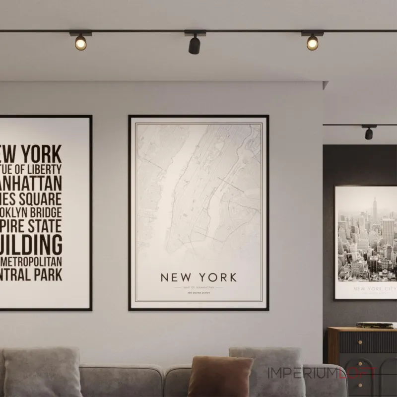 Светильник светодиодный однофазный трехжильный трековый Novotech Port 359808 от ImperiumLoft