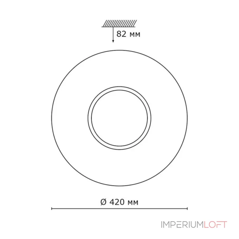 Потолочный светильник Sonex Visma 2048/DL 