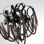 Подвесная люстра Odeon Light HALL ODL24 395 5067/6 G9 6*40W CHAINY 
