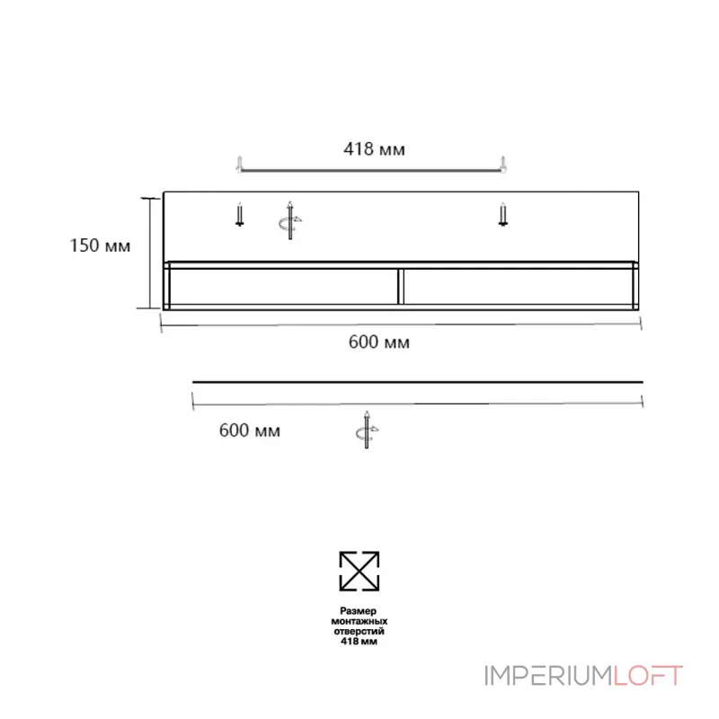 Потолочный светильник Сонекс Avra led 100вт ø600 8186/6C от ImperiumLoft