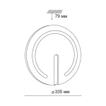 Настенно-потолочный светильник Сонекс Color 3041/CL от ImperiumLoft