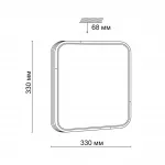 Накладной светильник Sonex Orso 3059/CL Цвет плафонов белый от ImperiumLoft