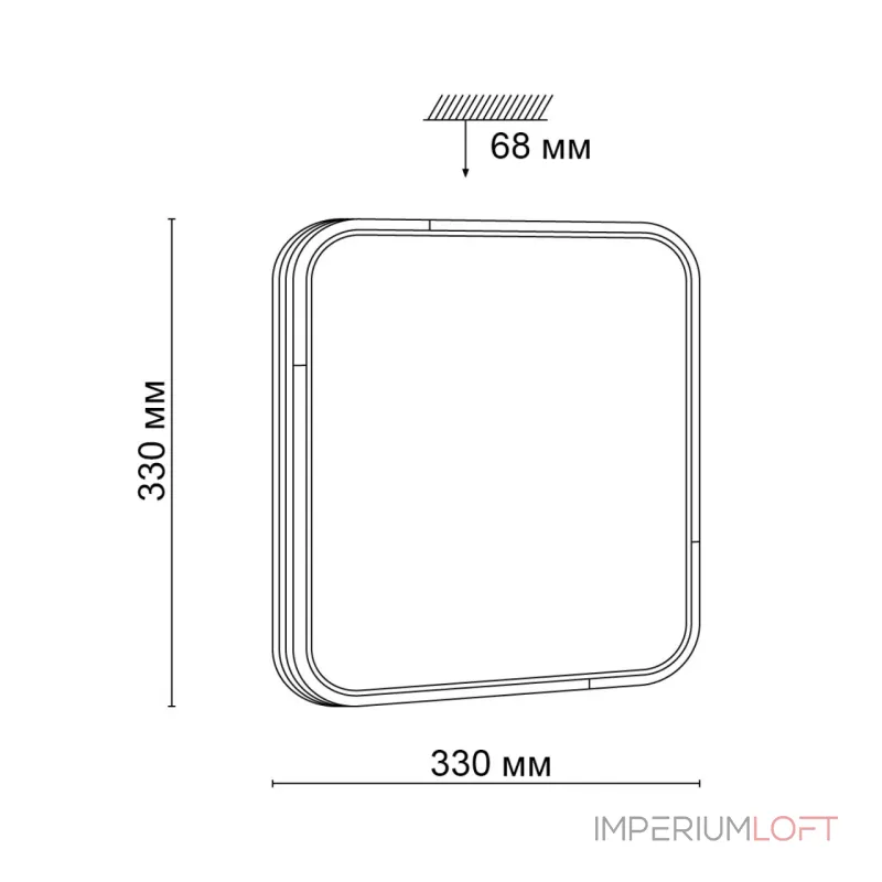 Накладной светильник Sonex Orso 3059/CL Цвет плафонов белый от ImperiumLoft Накладной светильник Sonex Orso 3059/CL Цвет плафонов белый от ImperiumLoft