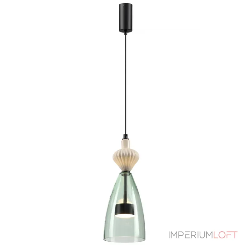 Подвесной светильник Odeon Light L-VISION ODL24 298 5046/12LC LED 12W 4000К 1400Лм PALLETA Зелёный Подвесной светильник Odeon Light L-VISION ODL24 298 5046/12LC LED 12W 4000К 1400Лм PALLETA Зелёный