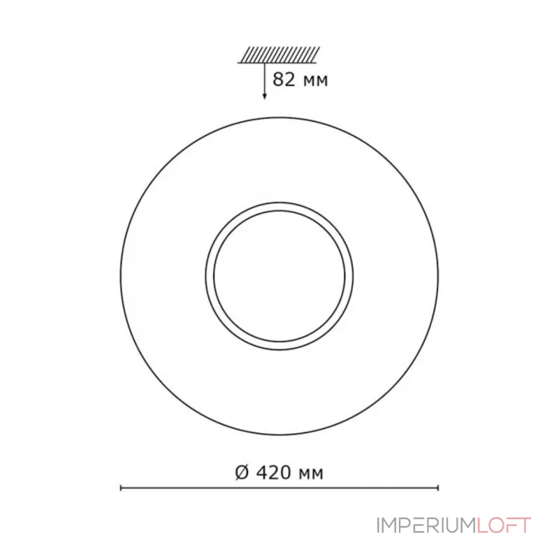 Потолочный светильник Sonex Visma 2048/DL 