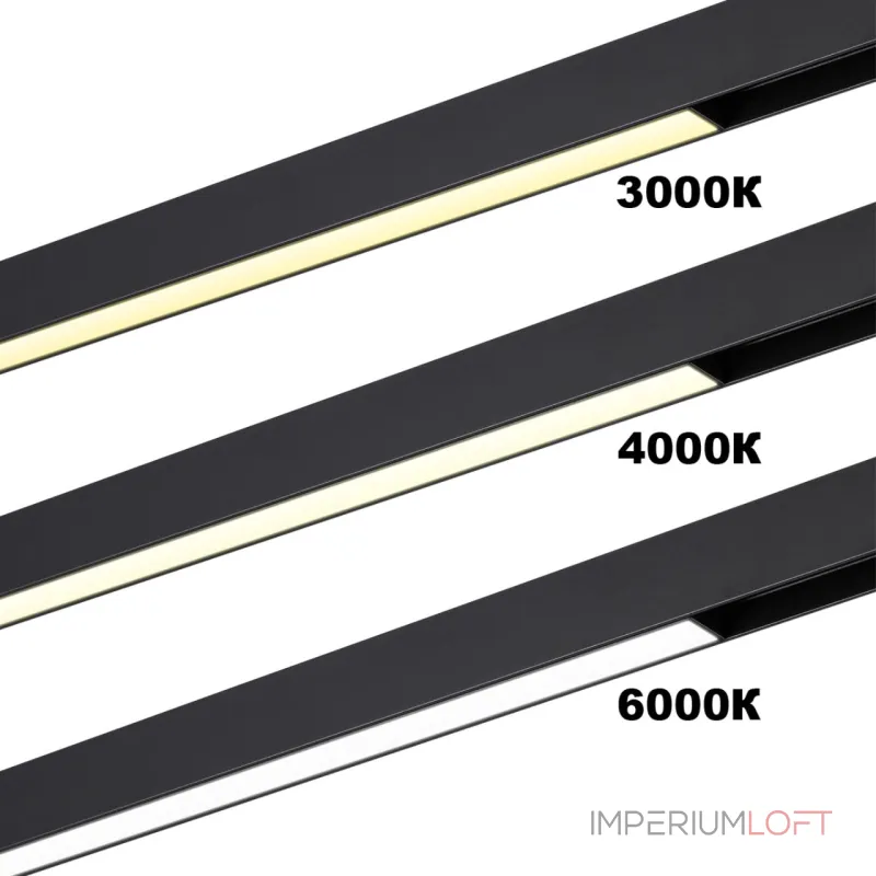 Трековый смарт-светильник диммир. со сменой цв.температуры (управление - пульт ДУ/Tuya Smart Life) Novotech Vector 359941 от ImperiumLoft