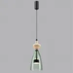 Подвесной светильник Odeon Light L-VISION ODL24 298 5046/12LC LED 12W 4000К 1400Лм PALLETA Зелёный