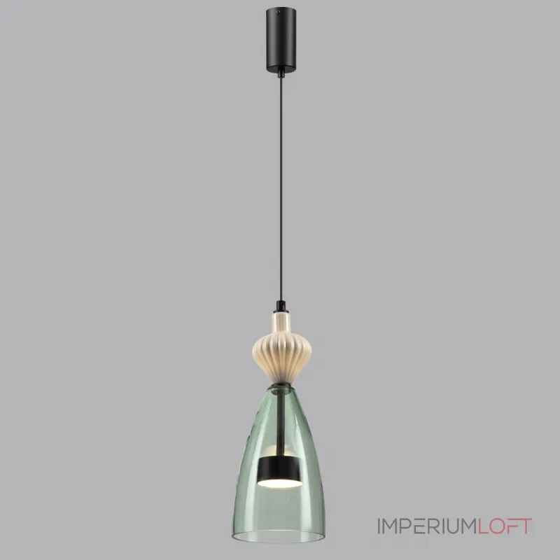 Подвесной светильник Odeon Light L-VISION ODL24 298 5046/12LC LED 12W 4000К 1400Лм PALLETA Зелёный Подвесной светильник Odeon Light L-VISION ODL24 298 5046/12LC LED 12W 4000К 1400Лм PALLETA Зелёный