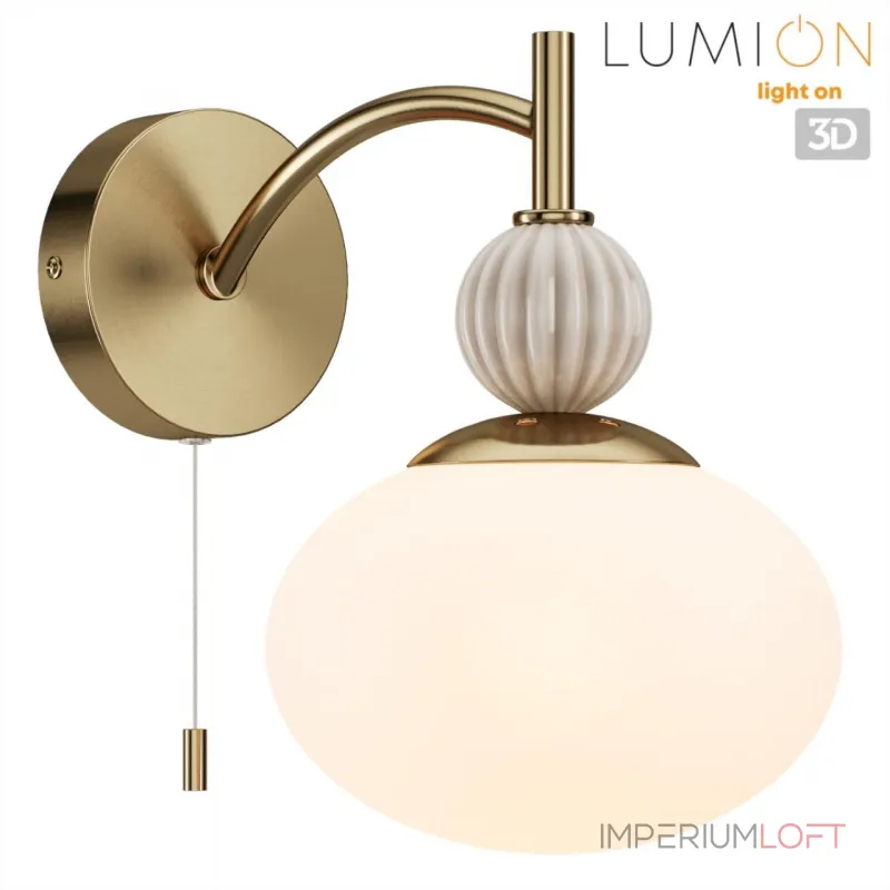 Бра с выключателем Lumion Neoclassi 8272/1W от ImperiumLoft