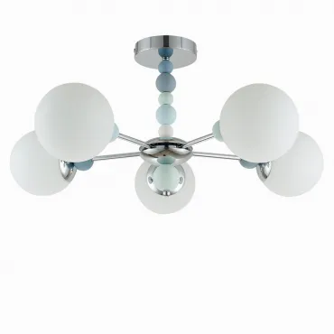Потолочная люстра Lumion MODERNI LN23 102 6525/5C E14 5*40W 220V SUNDAY 