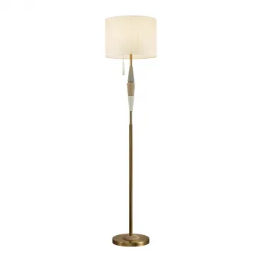 Напольный светильник Odeon Light CLASSIC ODL_EX24 77 5403/1FA E27 1*60W LATTE Белый Напольный светильник Odeon Light CLASSIC ODL_EX24 77 5403/1FA E27 1*60W LATTE Белый