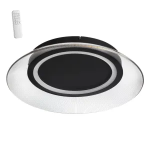 Светильник диммируемый, с пультом ДУ Novotech OVER NT23 154 359190 IP20 LED 3000К~6000К 48W 220-240V WELLE Белый, Прозрачный