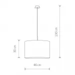 Подвесной светильник Nowodvorski Alice L Black/Gold 4961