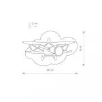 Встраиваемый светильник Mantra Brandon 6902 Цвет арматуры белый Цвет плафонов прозрачный от ImperiumLoft