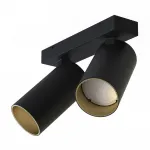 Накладной светильник спот Nowodvorski Mono Black/Gold 7766 от ImperiumLoft