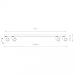 Накладной светильник спот Nowodvorski Fourty Surface IV 11467 от ImperiumLoft