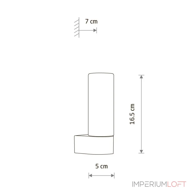 Настенный светильник Nowodvorski Natalie Brass 10724 от ImperiumLoft