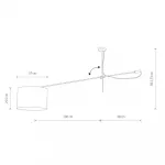 Потолочный светильник Mantra Area 6641 