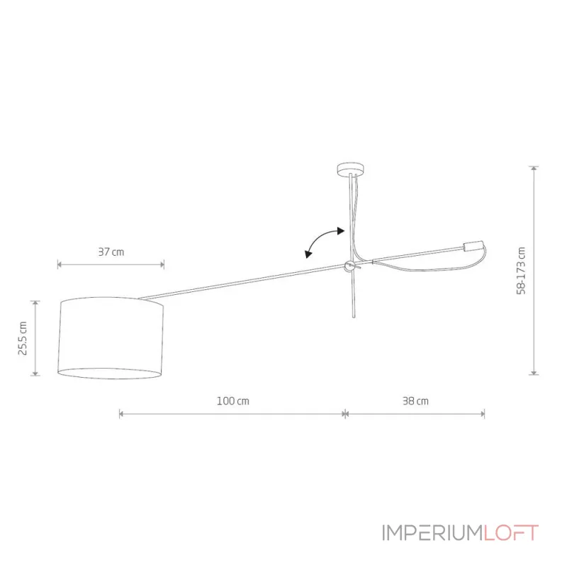 Накладной светильник Mantra Area 6640 Цвет арматуры белый Цвет плафонов белый от ImperiumLoft