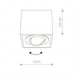 Накладной светильник Nowodvorski Box Led 6422 от ImperiumLoft